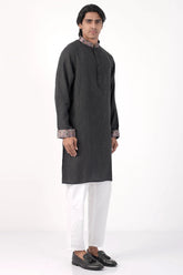 Men Premium Panjabi (DK. Grey)